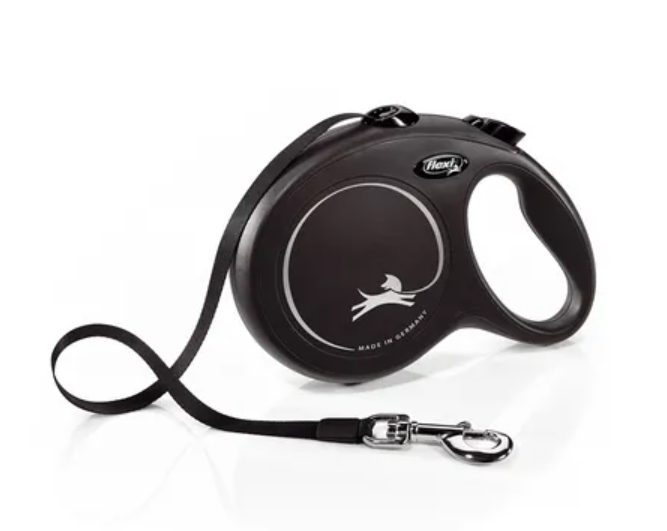 Flexi Rollijn Black Design Tape – Sort - 5 m - Op til 50 kg